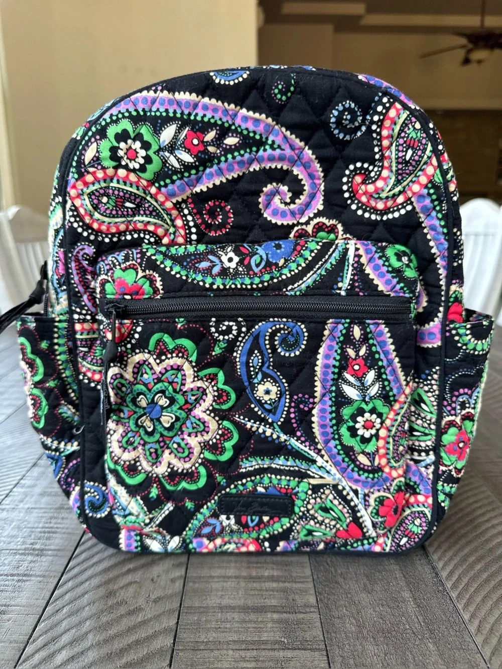 Vera Bradley Quilted Kiev Paisley Mini Backpack (retired)
